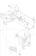 Crankcase Diagram and Parts List for 243RJ 2012-03 Husqvarna Brush Cutter