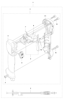 Throttle Controls Diagram and Parts List for 243R 2011-08 Husqvarna Brush Cutter