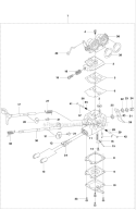 Part Location Diagram of 516843901 Husqvarna Spring, throttle latch
