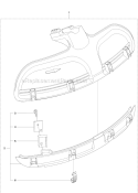 Accessories 2 Diagram and Parts List for 243R 2012-03 Husqvarna Brush Cutter