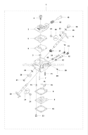 Part Location Diagram of 577815801 Husqvarna Lever throttle