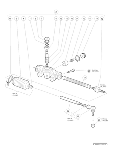Part Location Diagram of 603000553 Husqvarna Inner Ball Joint Assembly