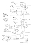 Accessories Diagram and Parts List for 245EPA 2001-01 Husqvarna Brush Cutter