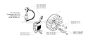Ignition System Diagram and Parts List for 245EPA 2001-01 Husqvarna Brush Cutter