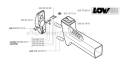 Tower Diagram and Parts List for 245EPA 2001-01 Husqvarna Brush Cutter