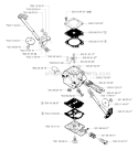 Carburetor Details (Walbro Wt 99) Diagram and Parts List for 245REPA 2002-08 Husqvarna Brush Cutter