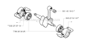 Crankshaft Diagram and Parts List for 245REPA 2002-08 Husqvarna Brush Cutter