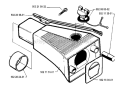 Fuel Tank Diagram and Parts List for 245RX 1994-04 Husqvarna Brush Cutter