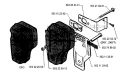 Muffler Diagram and Parts List for 245RX 1994-04 Husqvarna Brush Cutter