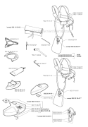 Accessories Diagram and Parts List for 245RX 1998-10 Husqvarna Brush Cutter