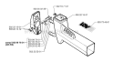 Tower Diagram and Parts List for 245RX 1998-10 Husqvarna Brush Cutter