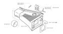 Fuel Tank Diagram and Parts List for 245RX 2002-08 Husqvarna Brush Cutter