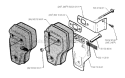 Muffler Diagram and Parts List for 245R 1990-01 Husqvarna Brush Cutter
