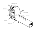 Tower Diagram and Parts List for 245R 1990-01 Husqvarna Brush Cutter