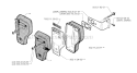 Muffler Diagram and Parts List for 245R 1996-06 Husqvarna Brush Cutter