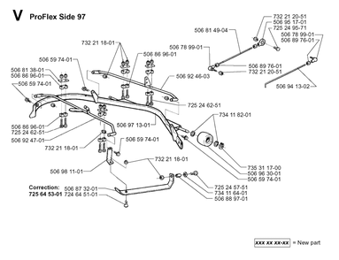 Part Location Diagram of 506981101 Husqvarna Bracket