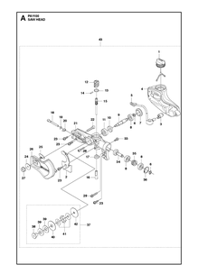 Part Location Diagram of 576740002 Husqvarna Washer