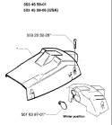 Page A Diagram and Parts List for 246 1994-12 Husqvarna Chainsaw