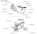 Page C Diagram and Parts List for 246 1994-12 Husqvarna Chainsaw