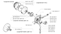 Page H Diagram and Parts List for 246 1994-12 Husqvarna Chainsaw