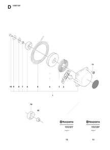 Part Location Diagram of 504554901 Husqvarna Retainer