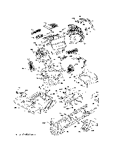 Chassis Diagram and Parts List for YTH1842-917223810  Husqvarna Lawn Tractor