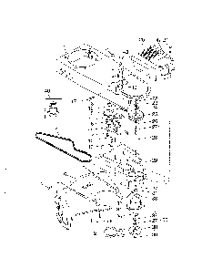 Chassis/deflector/spindle Diagram and Parts List for 96173000501  Husqvarna Trimmer