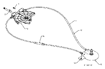 Control Panel And Discharge Chute Diagram and Parts List for 11527SB96193006400 2010-06 Husqvarna Snow Blower