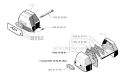 Muffler Diagram and Parts List for 250RX 1997-08 Husqvarna Brush Cutter