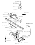 Shaft Diagram and Parts List for 250R 1995-10 Husqvarna Brush Cutter
