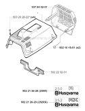 Part Location Diagram of 502212628 Husqvarna (250R)