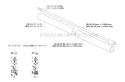 Shaft Diagram and Parts List for 250R 2006-01 Husqvarna Brush Cutter
