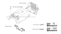 Cylinder Cover Diagram and Parts List for 250R 2006-01 Husqvarna Brush Cutter