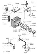 Page L Diagram and Parts List for 250PS 250 PS 1994-02 Husqvarna Pole Saw