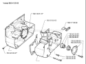 Page D Diagram and Parts List for 250PS 250 PS 1996-02 Husqvarna Pole Saw