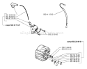 Page H Diagram and Parts List for 250PS 250 PS 1996-02 Husqvarna Pole Saw