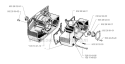 Crankcase Diagram and Parts List for 252RX 1997-08 Husqvarna Brush Cutter