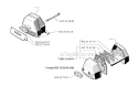 Muffler Diagram and Parts List for 252RX 1999-04 Husqvarna Brush Cutter