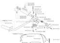 Handle  Controls Diagram and Parts List for 252RX 2006-01 Husqvarna Brush Cutter