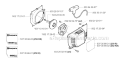 Starter Diagram and Parts List for 252RX 2006-01 Husqvarna Brush Cutter