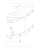 Accessories 2 Diagram and Parts List for 253RJ 2009-04 Husqvarna Brush Cutter