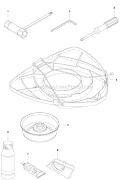 Accessories 1 Diagram and Parts List for 253R 2011-08 Husqvarna Brush Cutter