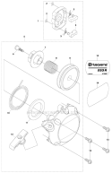 Part Location Diagram of 521637401 Husqvarna Spring