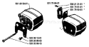Page G Diagram and Parts List for 254 1987-01 Husqvarna Chainsaw