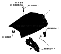 Page M Diagram and Parts List for 254 1988-02 Husqvarna Chainsaw