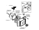 Part Location Diagram of 503486401 Husqvarna Cooling Air Screen