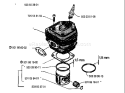 Part Location Diagram of 503289013 Husqvarna Piston Ring