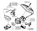 Page A Diagram and Parts List for 254 1994-06 Husqvarna Chainsaw