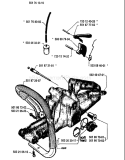 Page N Diagram and Parts List for 254 1994-06 Husqvarna Chainsaw