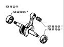 Page E Diagram and Parts List for 254 1994-06 Husqvarna Chainsaw